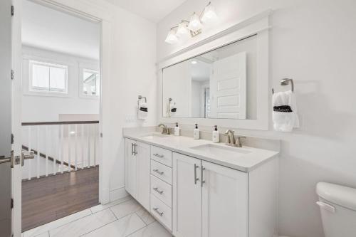 Koupelna v ubytování Our Oasis