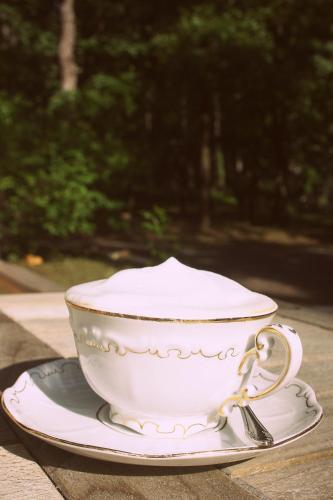 Zseri Vadászházにあるコーヒーまたはお茶