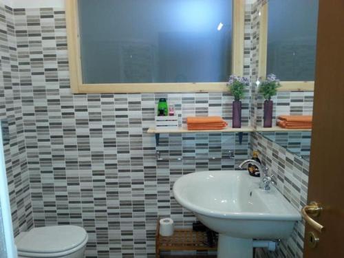 Three-room apartment in the central area