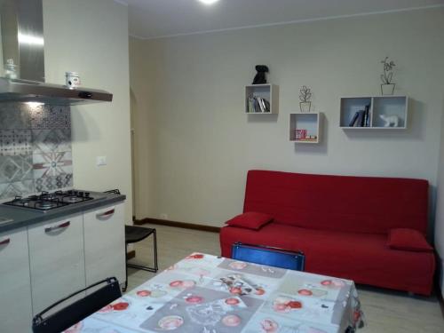 Three-room apartment in the central area