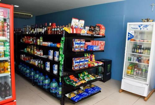 Supermarket nebo jiné obchody v  prázdninového domu nebo okolí
