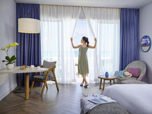 Katil atau katil-katil dalam bilik di Mercure Vung Tau Resort