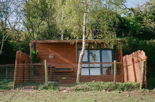 Un jardín fuera de The Cabin in the Woods