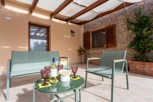 Гостиная зона в Relais e Spa l'Antica Fornace