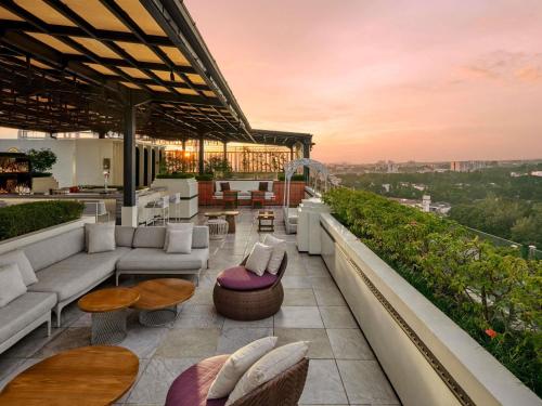 Un balcón o terraza de Pullman Bandung Grand Central