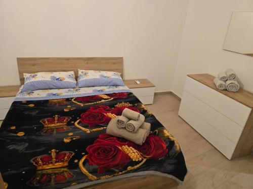 Postel nebo postele na pokoji v ubytování Appartamento Denis