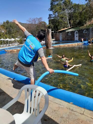 Kolam renang di atau dekat dengan Itiquira Park Hotel