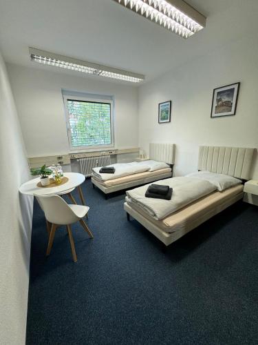 Χώρος καθιστικού στο StayFlex Nürnberg - free Parking, close to train and bus
