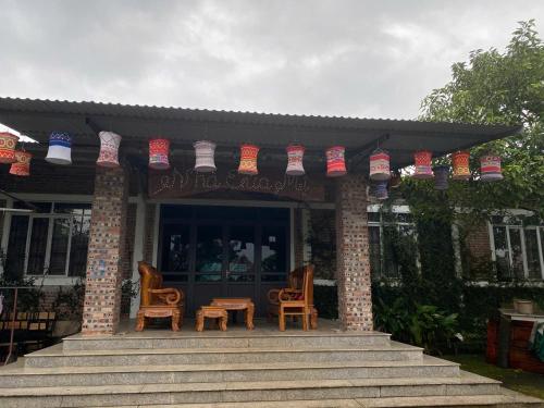 Μπαλκόνι ή βεράντα στο Homestay Nhà của Mị - Mị's House