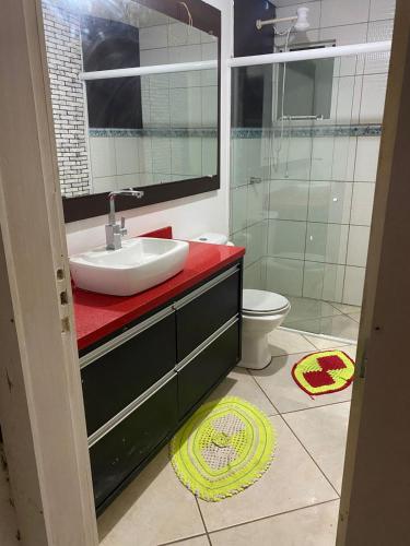 Kopalnica v nastanitvi Loft Aconchegante