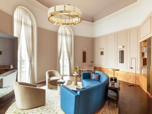 Coin salon dans l'établissement Raffles Europejski Warsaw