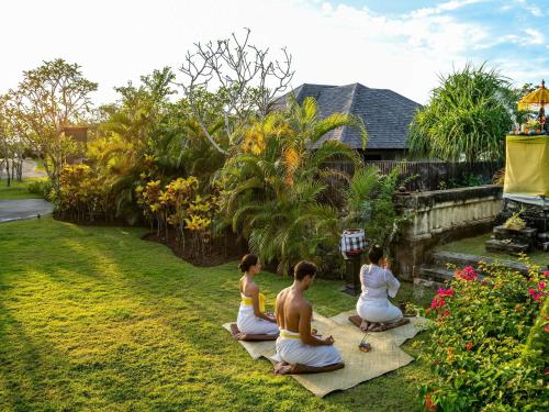 Un jardín fuera de Raffles Bali