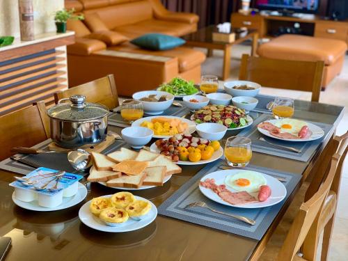 Jídlo v vily nebo okolí