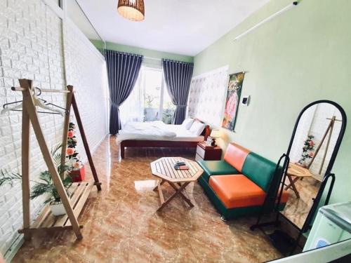 Postel nebo postele na pokoji v ubytování Memory Homestay Hue