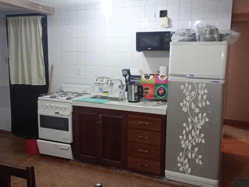 Kuchyň nebo kuchyňský kout v ubytování Ely Departamento Jujuy