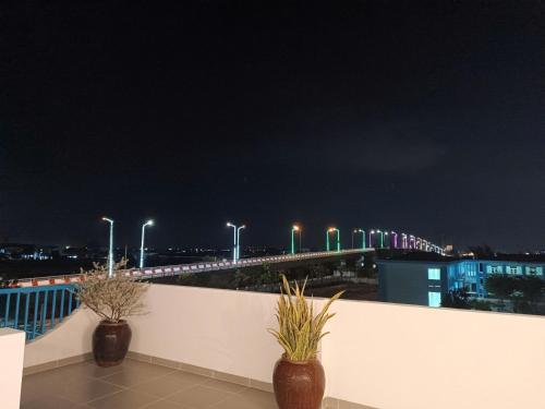 Μπαλκόνι ή βεράντα στο Ivory Blue Ninh Chử