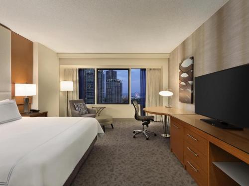 Télévision ou salle de divertissement dans l'établissement Swissotel Chicago