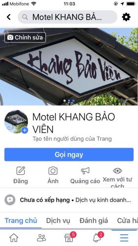 a sign that says have bee vs a metal kinking bar at Khang Bảo Viên in Củ Chi