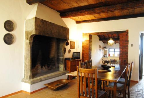 Dining area in the country house