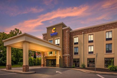 a rendering of a hotel with a building at Comfort Inn & Suites Gap Amish Country in Gap