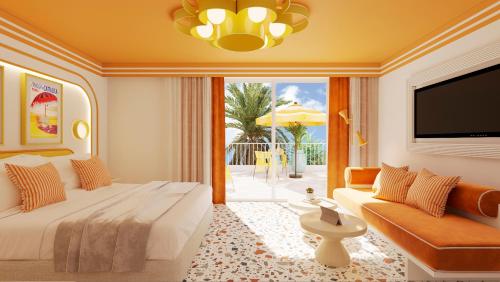 Et opholdsområde på Riviera Hotel Menorca