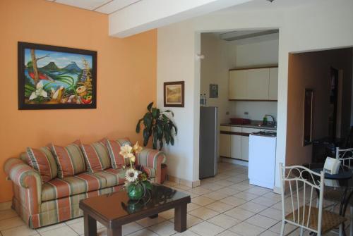 Köök või kööginurk majutusasutuses Apart Hotel Valle Verde PLANES DE RENDEROS