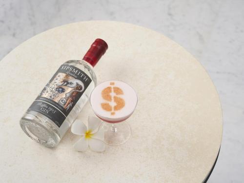 Bebidas en Raffles Singapore
