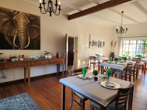 Un restaurante u otro lugar para comer en Silos Guesthouse