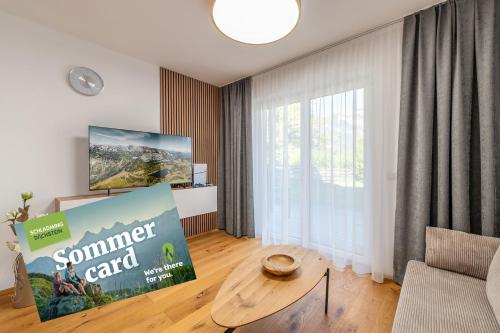 Una televisión o centro de entretenimiento en Mountain Soulscape by myNests