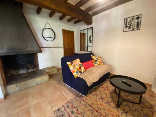 Χώρος καθιστικού στο Fenil T3, maison avec jardin