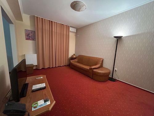 Ruang duduk di ibis Styles Dunarea Galati