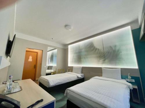 Katil atau katil-katil dalam bilik di ibis Styles Dunarea Galati