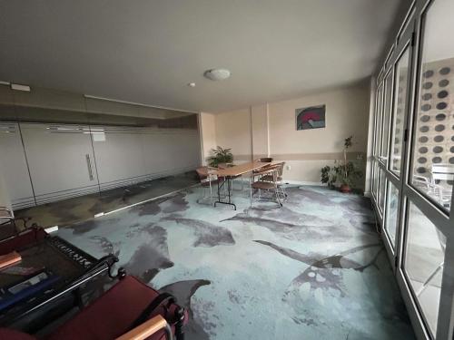 Ruang duduk di ibis Styles Dunarea Galati