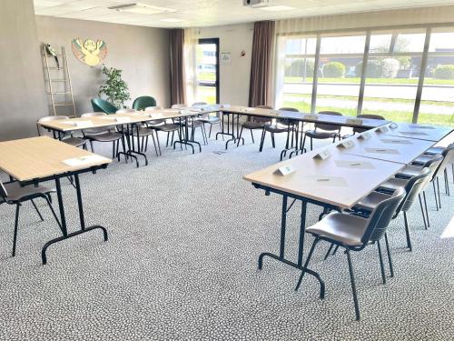 Der Geschäftsbereich oder Konferenzraum in der Unterkunft ibis Styles Rennes Cesson