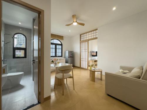 Et opholdsområde på CityHouse - Nest Metro Thảo Điền