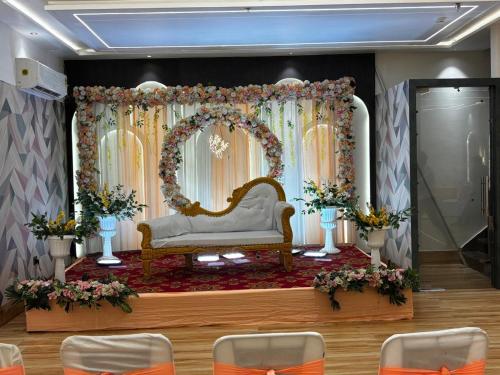 Et opholdsområde på Hotel La Serene