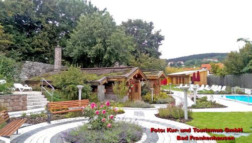 Πισίνα στο ή κοντά στο Ferienwohnung Hasi 2 am Kurpark