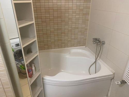 Koupelna v ubytování Шикарна квартира в центрі міста