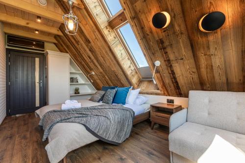 Et opholdsområde på Grand Chalet