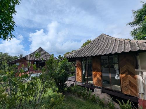 Zahrada ubytování Sky Bungalows