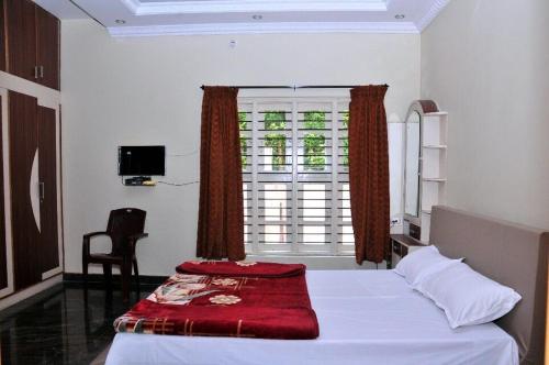 Ένα ή περισσότερα κρεβάτια σε δωμάτιο στο Blisss