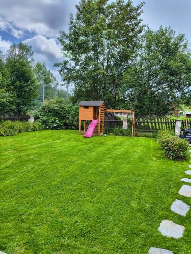 Zahrada ubytování Apartamenty u Basi