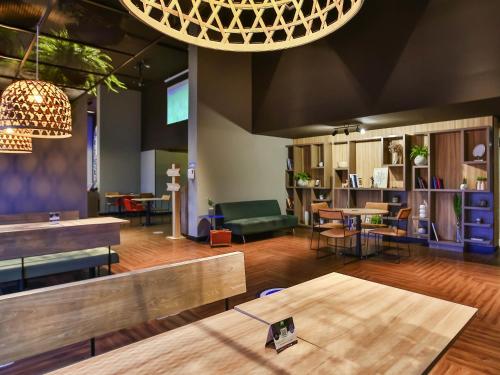 Χώρος καθιστικού στο ibis Styles Sao Paulo Barra Funda