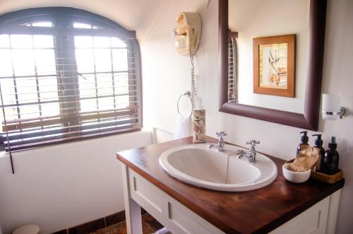 Bilik mandi di Ikhaya Safari Lodge