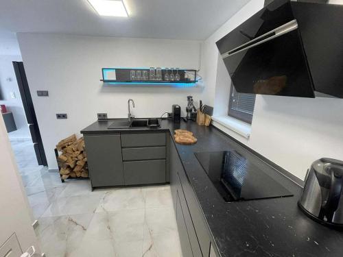 Una cocina o zona de cocina en Luxury Dolce