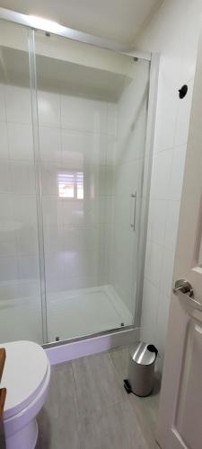 Et badeværelse på Patagonia Oriente