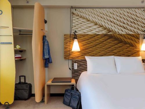 Cama o camas de una habitación en ibis Wien Hauptbahnhof