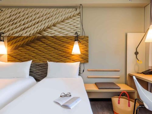 Cama o camas de una habitación en ibis Wien Hauptbahnhof