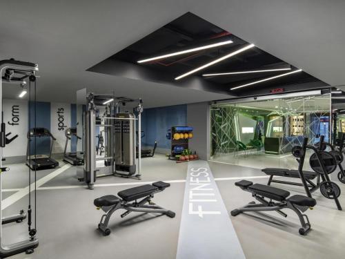 Palestra o centro fitness di Mövenpick Hotel & Thermal Spa Bursa