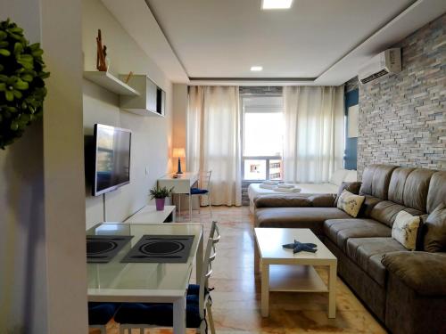 Studio with views, gardens and pool